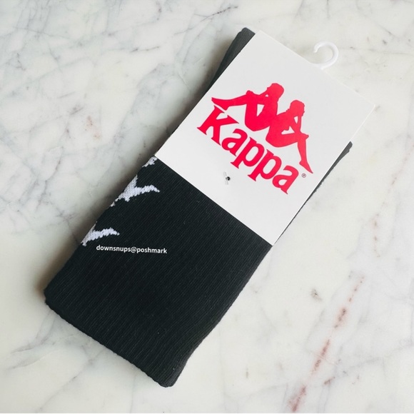 Kappa Accessories - Kappa Logo Cotton Blend Crew Socks